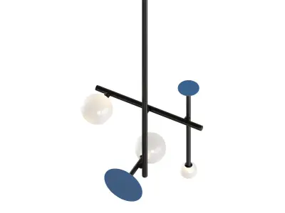 Typography VELA Pendant E by Studio Truly Truly 3D model