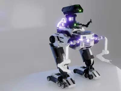 robot 3D model 43