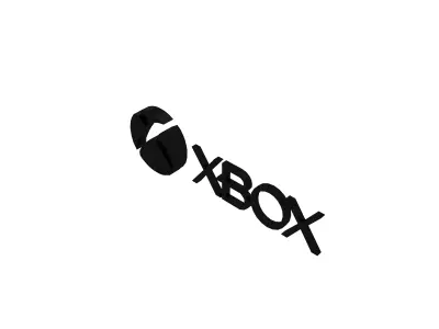 Xbox 2012 Logo v1 006 Free low-poly 3D model