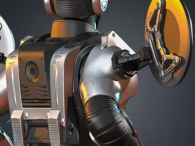 Cybercops Saturno 3D model