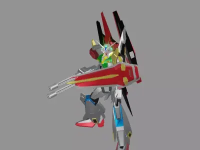 The Mecha Attacker 25 3D model