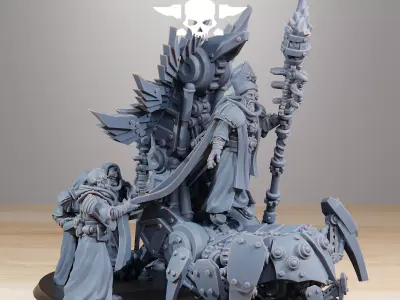 Scavenger Priest 3D print model