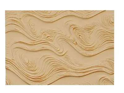 decor set wall panel relief mural CNC 14 3D print model