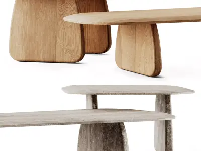 Pirita Kave Home Coffee Tables 3D model