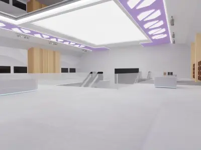 electronic store Free 3D model