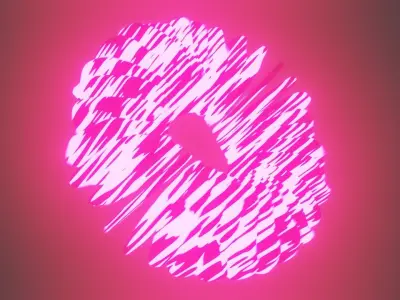 lighting Circle Free low-poly 3D model