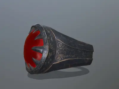 Heal Ring Low-poly 3D model