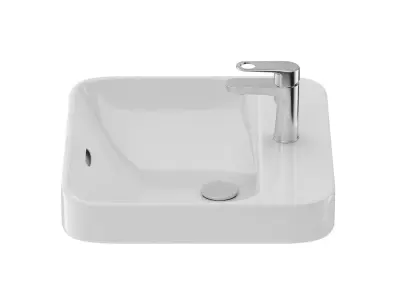 TOTO ARVINA RECTANGLE VESSEL LAVATORY Small  3D model