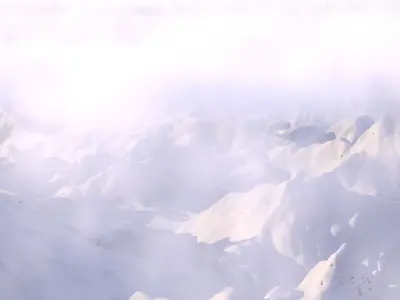 THE ALPS WINTER LANDSCAPE 2024 3D model