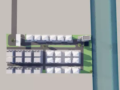 Project Master Plan Description  3D model