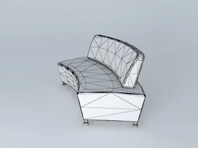 Modern sofa Free 3D model