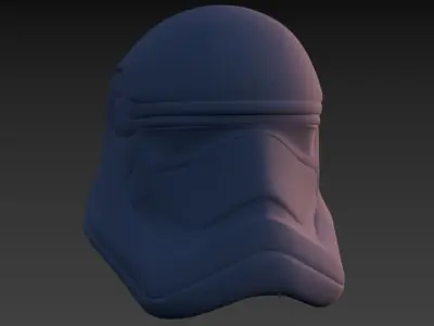 First Order Stormtrooper Helmet  3D model