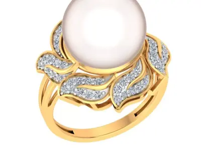 Ring Earrings Pendant Combo - PS01 3D print model