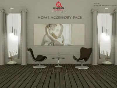 home furniture pack 3D model