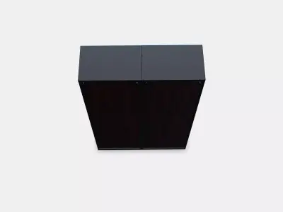 BESTA Storage combination with doors 55 Low-poly 3D model