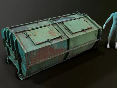Garbage Container 3D model