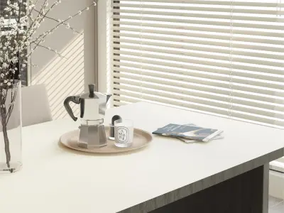 MidCentury interior 3D model