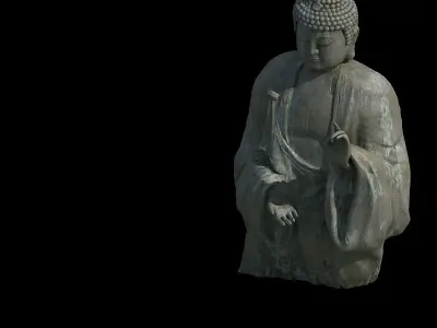 Forest - Religion - Buddha Image 04 3D model