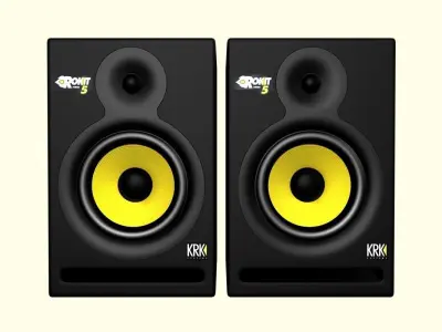Speakers KRK Rokit 5 G3 3D model