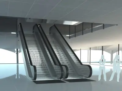 shopping mall  3D model