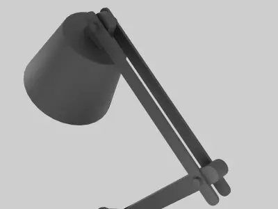 Pixar Lamp Concept - Game ready - Armature Rigg Low-poly 3D model