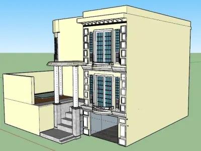 Britten Bungalow 3D model