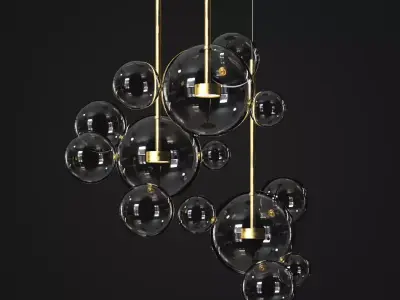 Suspension light Giopato Coombes Bolle BLS 14C Circular  3D model