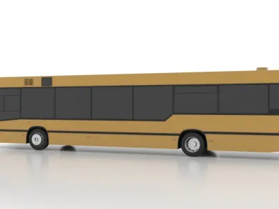 MAN A10 NL202-2 Low Low-poly 3D model