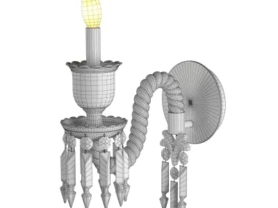 ZENITH APPLIQUE 01L 3D model purchase