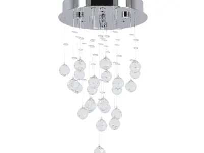 Chandelier Flusso L 1 4 25 601 N 3D model