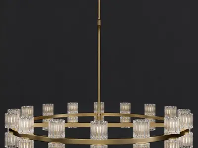 Zhongshan chandelier 3D model