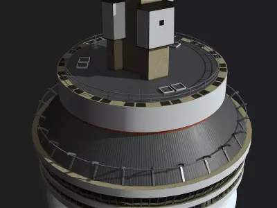 CN Tower 3D model