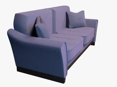 Stylized Couch 3D model