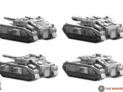 Universal Guard - Heavy Battle Tank 2 3D print model