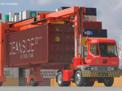  Terminal Carrier Truck Ottawa T2E with Container 40FT 