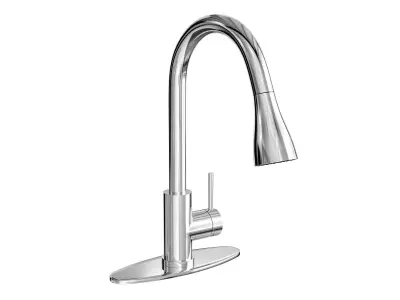 kitchen faucets set Free 3D model