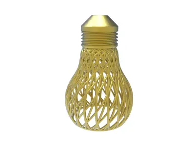 Flex Light Bulb 3D print model