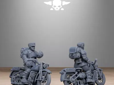 FreeGuard Bikers 3D print model