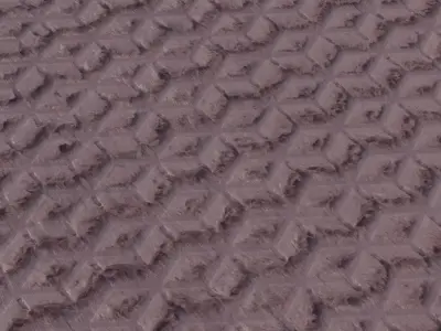 Embossed Velvet Hexagon Texture