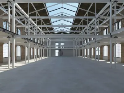 Loft Hall  3D model