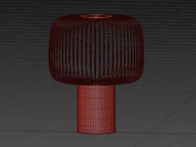 KESHI T Table Lamp BY DAVID ABAD 3D model