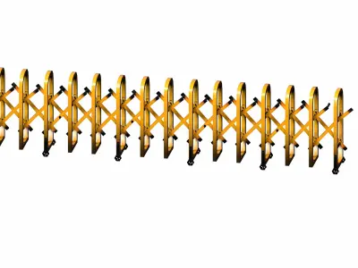 TURTLE BARRIER -Mass Barrier Low-poly 3D model