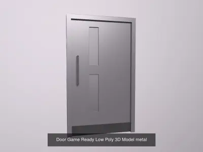 Door Pack - Game Ready - Low Poly PBR 3D Model