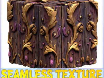  Stylized Wood Seamless Texture Texture get