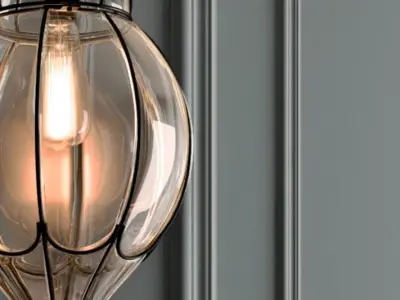 Hanging lamp LOFT HOUSE P-164 3D model