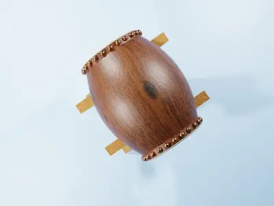 Big Celebratory Drums 3D model