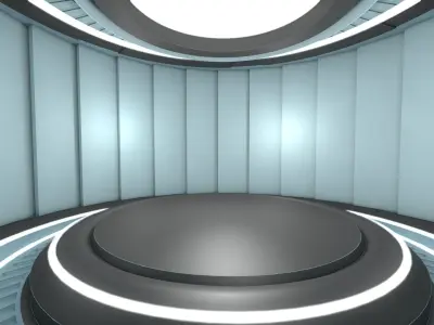 Sci Fi Room 3D model