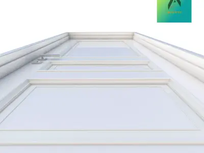 Room Door Type 19 3D print model