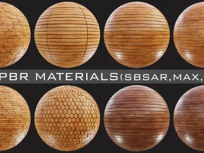 32 PBR Materials Texture