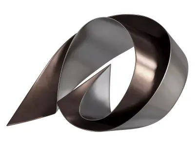Ocean Wave Sculpture 3D model